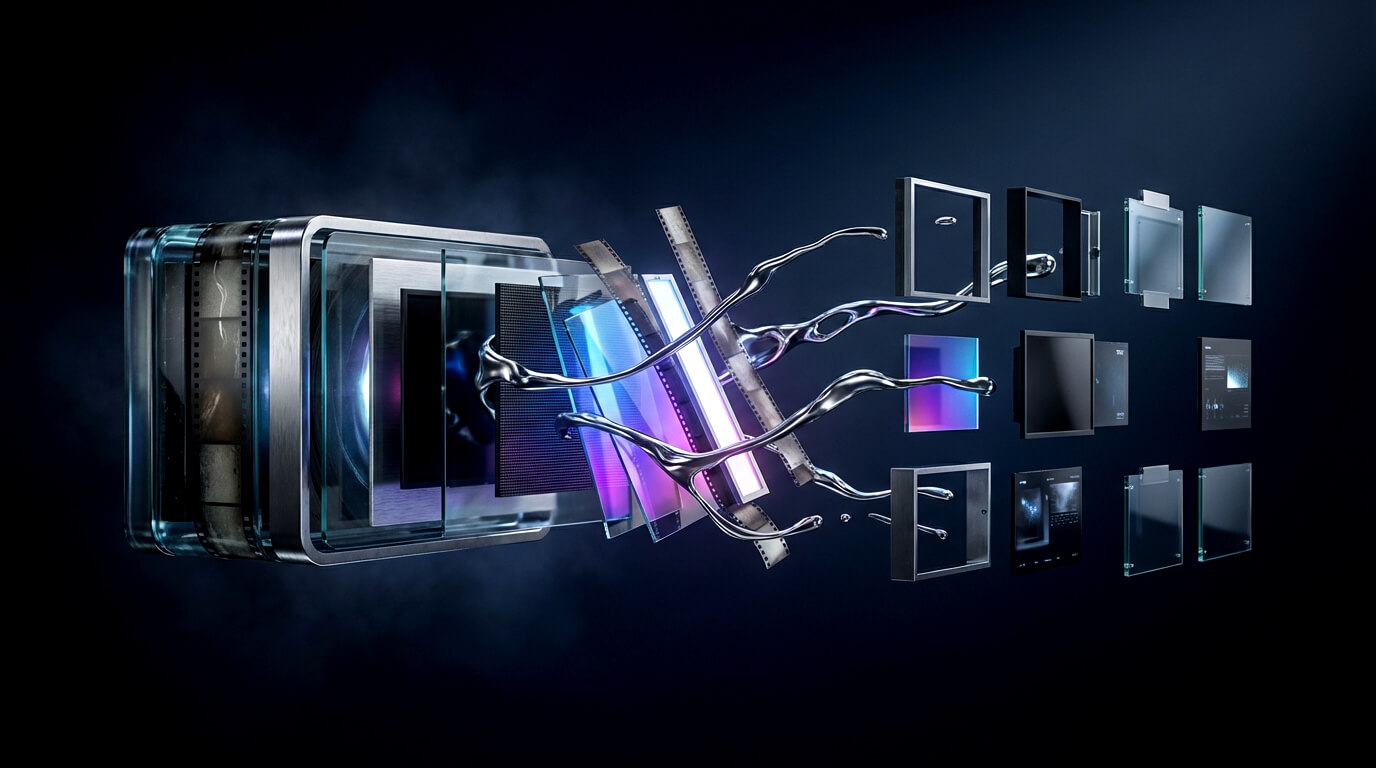 video production to various screens